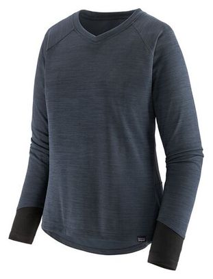 Maillot Manches Longues Patagonia L/S Dirt Craft Bleu Femme