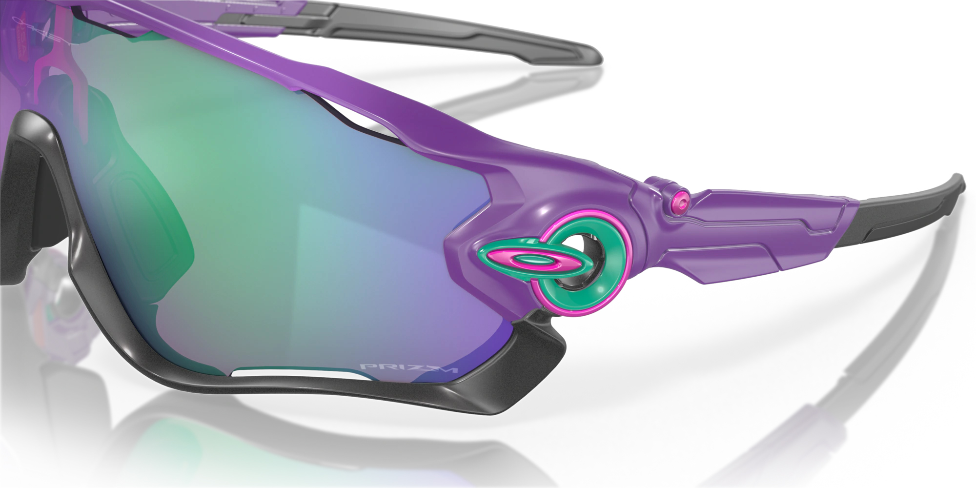 Jawbreaker 6631/Matte Electric Purple w/Prizm Jade