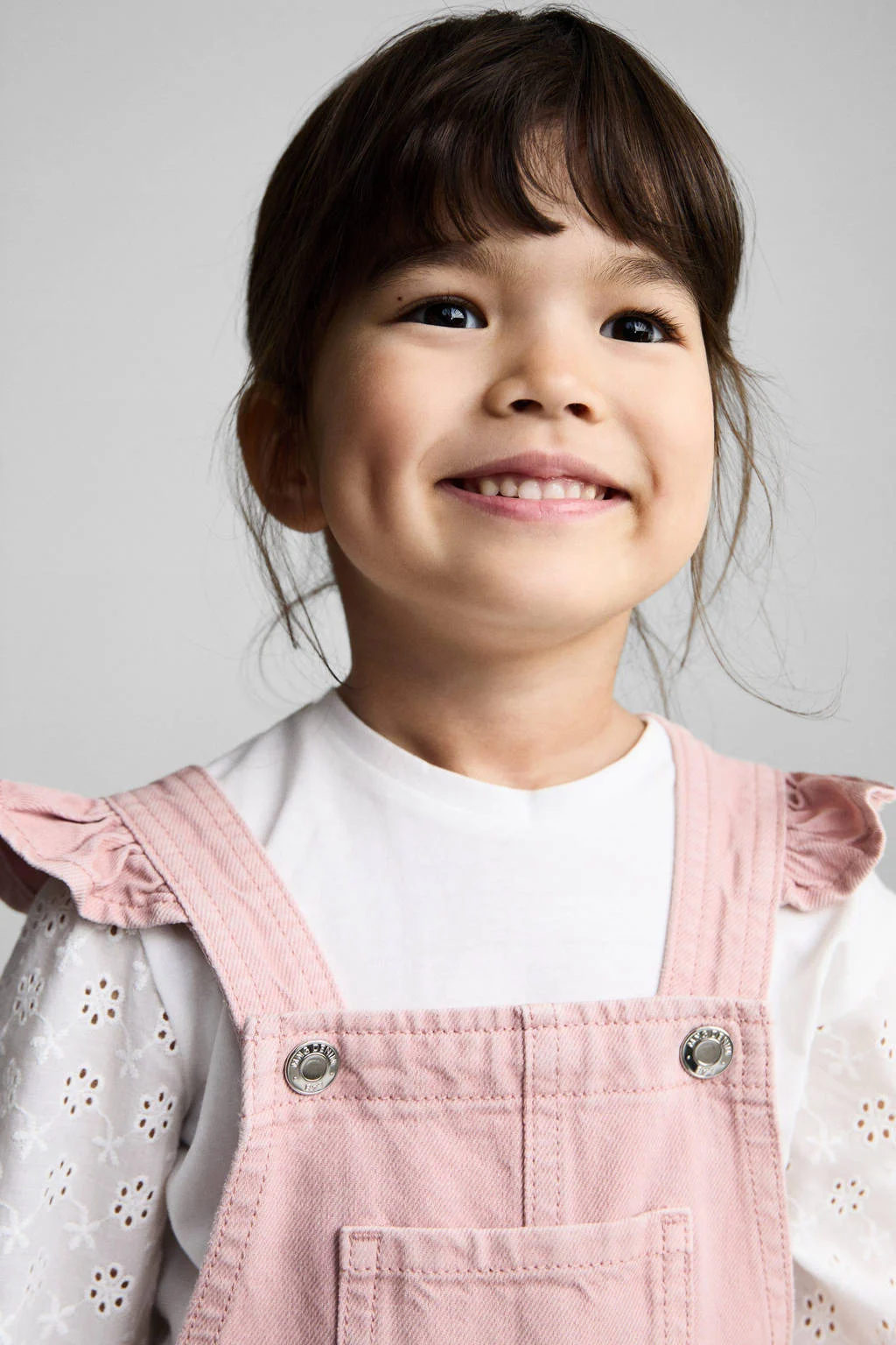 Mango Kids tuinbroek roze