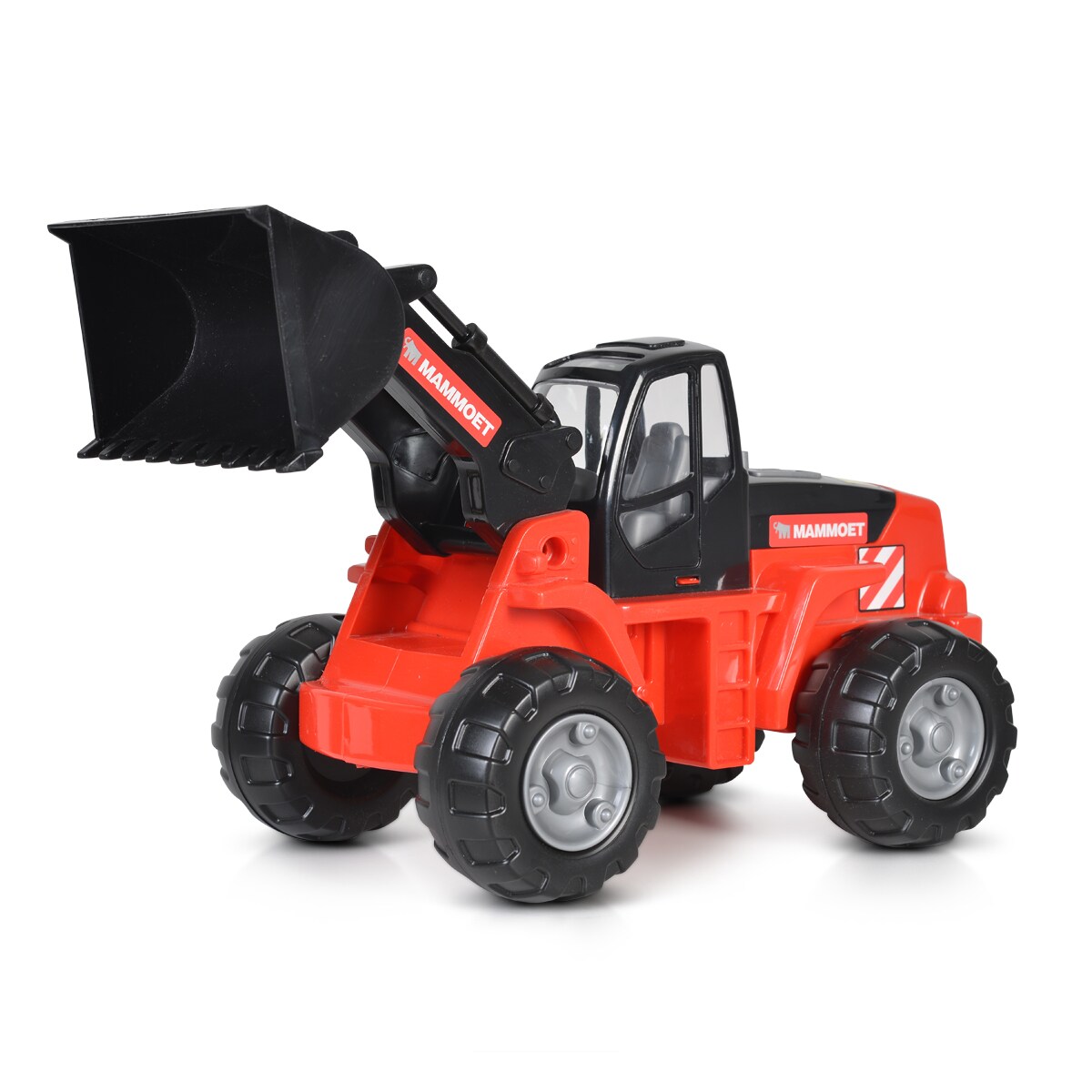 Polesie Spielzeug Radlader 56849 Frontlader beweglicher Arm Trecker Baumaschine rot