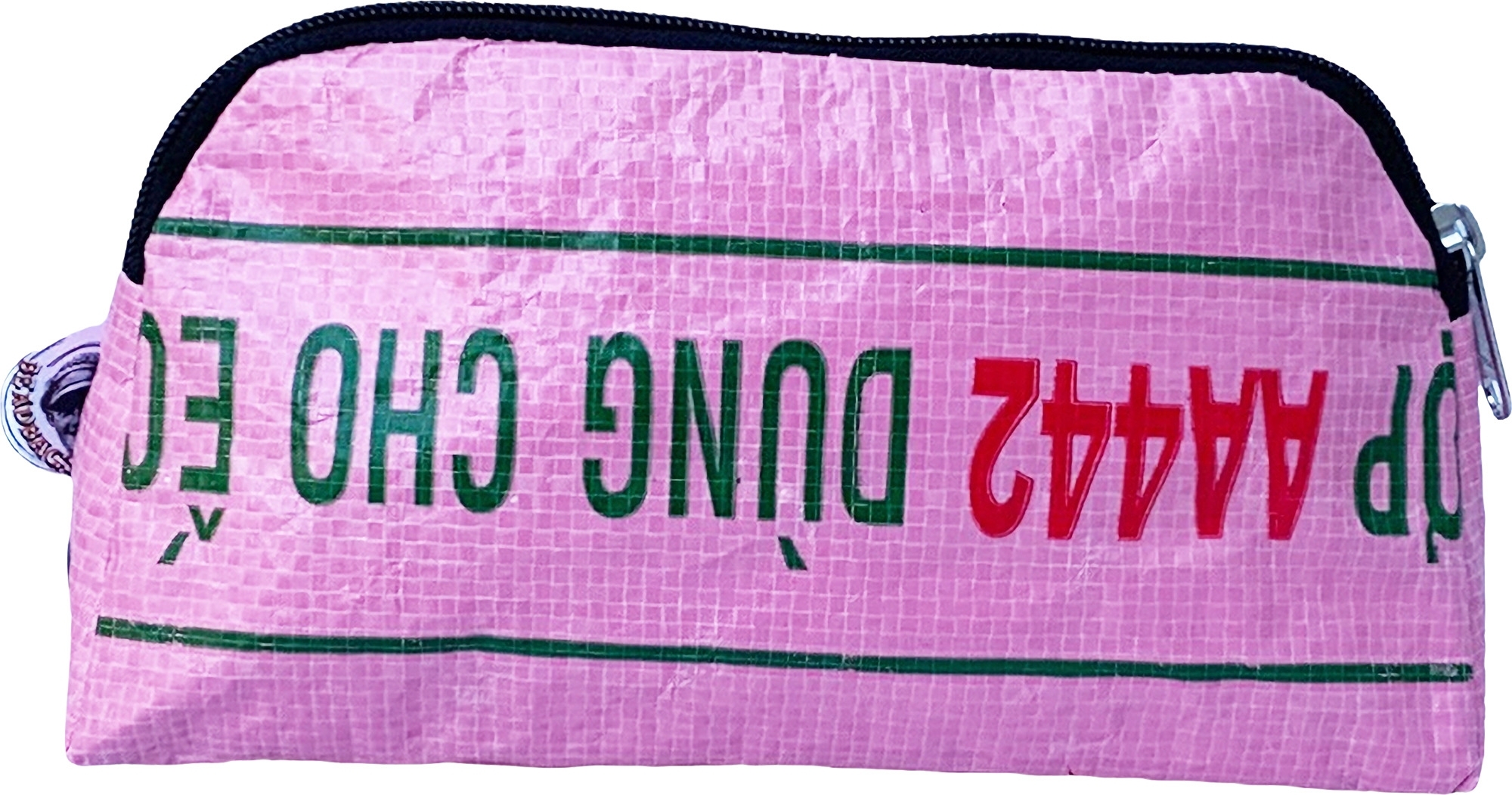 Beadbags Kosmetiktasche aus recycelten Reissack rosa