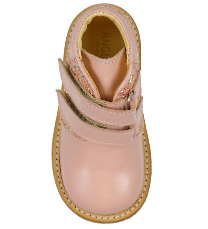Angulus Schuhe - Rosa m. Glitzer