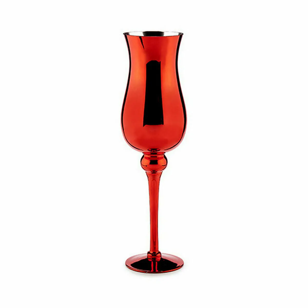 Gift Decor Bougeoir - Rouge Verre