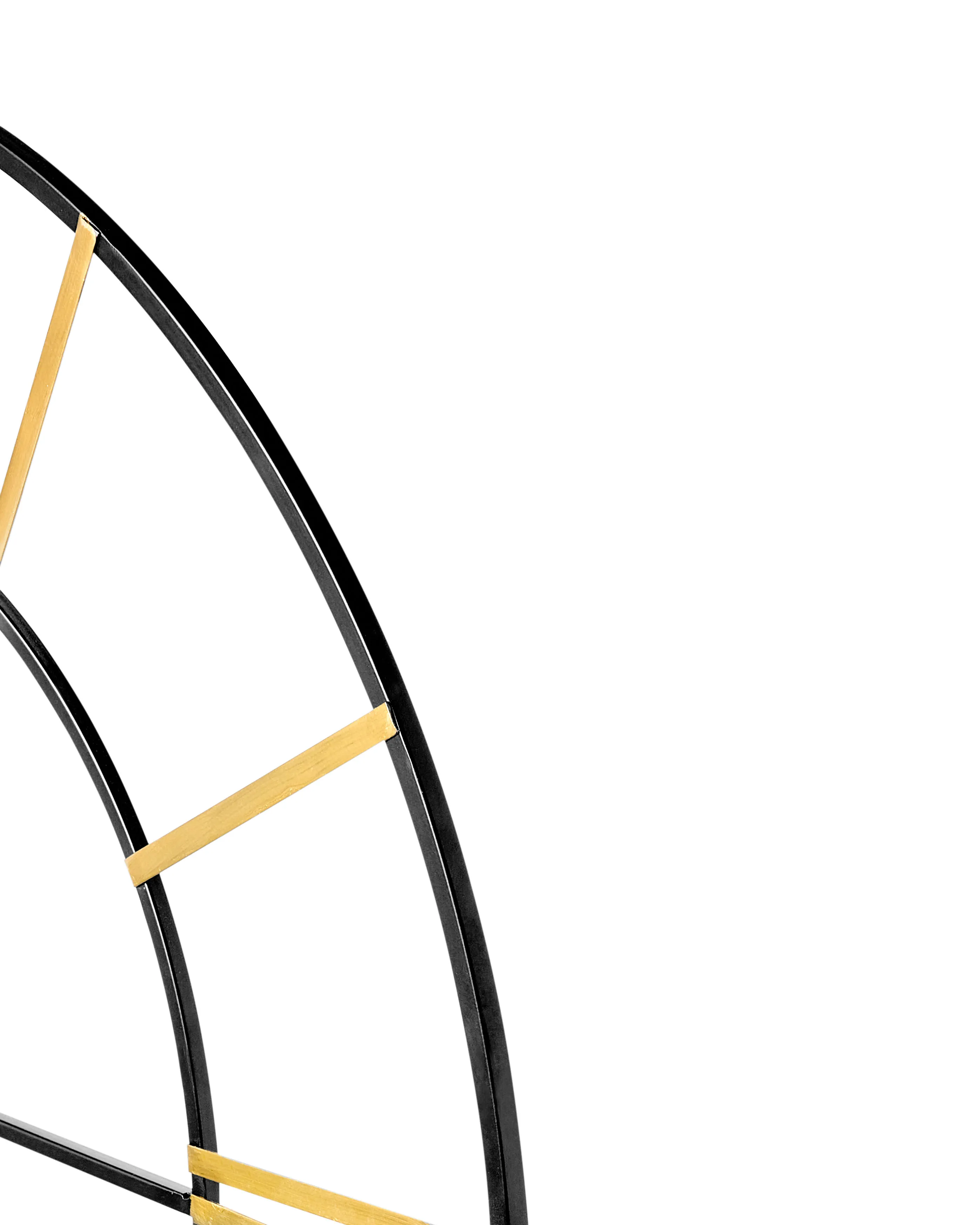 Wandklok VALSOT 80 cm Metaal Goud