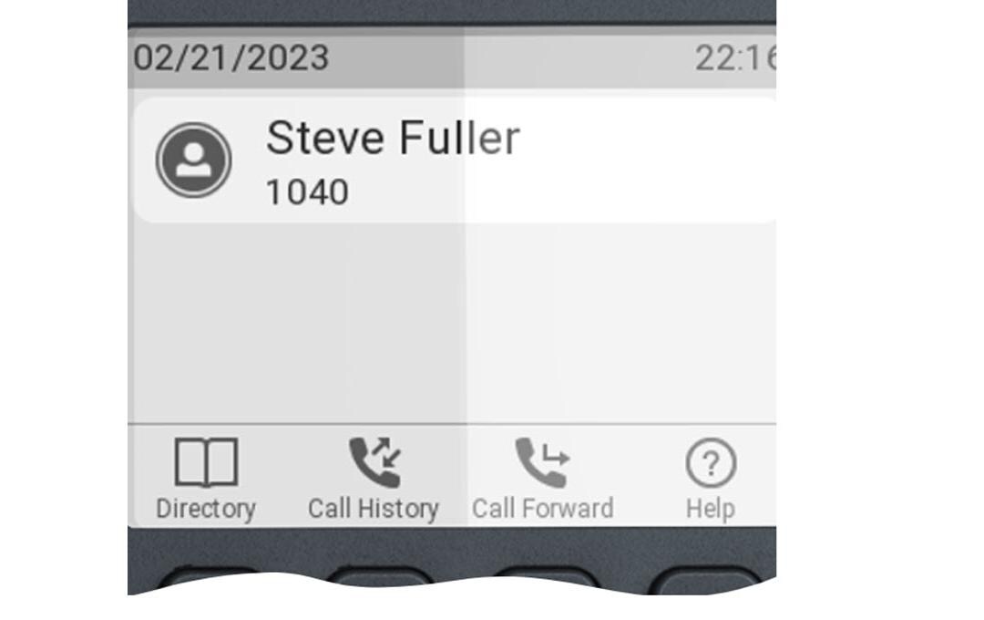 Tischtelefon D150 SchwarzFür mehr Komfort in Ihrem Arbeitsalltag
