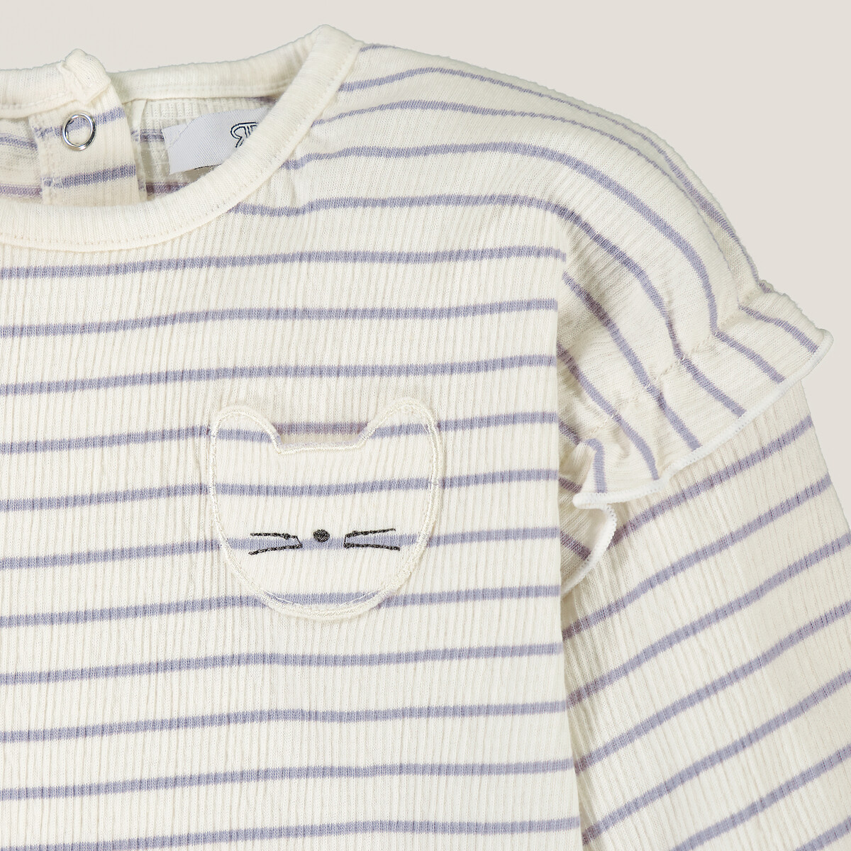 COLEÇÕES LA REDOUTE<br>Camiseta listrada de manga comprida