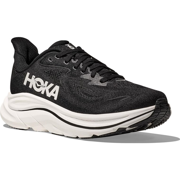 Hoka M Clifton 10 Wide Black/White
