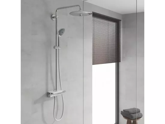 Douche de tête GROHE Vitalio Joy 260 3 jets + microfibre