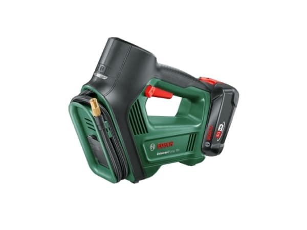 Bosch Universal Pump 18V, Sykkel, Bil, Universell, 10,3 stang, 30 l/min, Grønn, Plast, Gummi, 0 - 150 psi