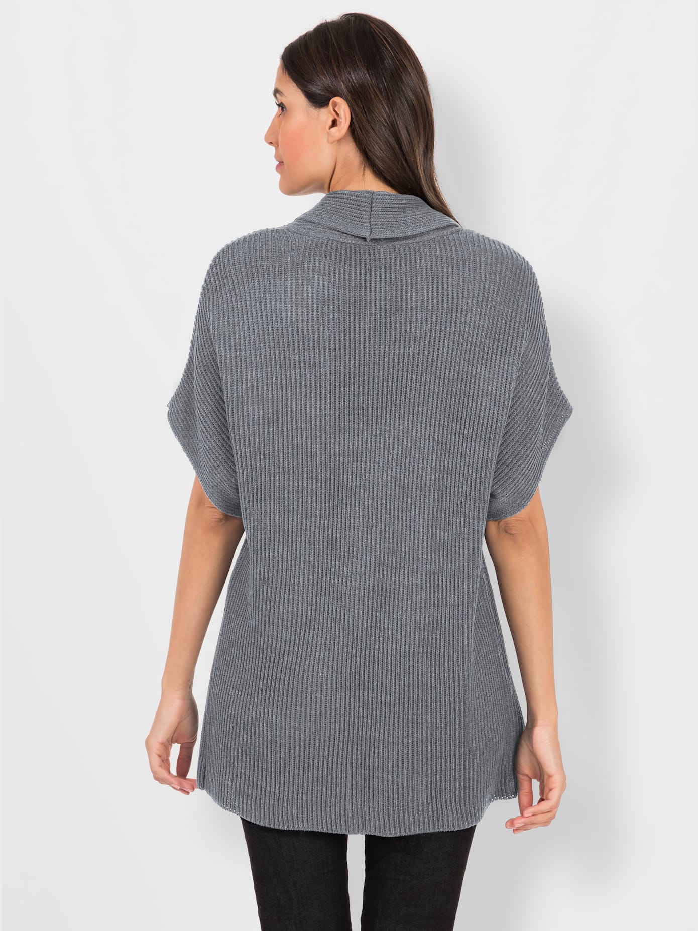 Gilet en tricot matière facile à entretenir