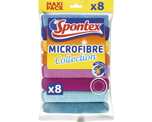 Spontex microvezeldoeken voor alle doeleinden, 8 stuks