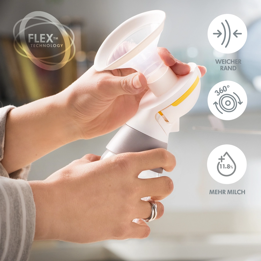 Medela Elektrische Doppel-Milchpumpe Swing Maxi - die neue Generation
