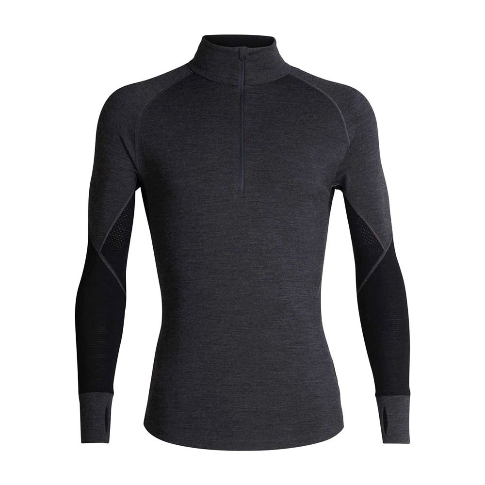 Icebreaker 260 ZONE - Sous-couche Homme jet heather