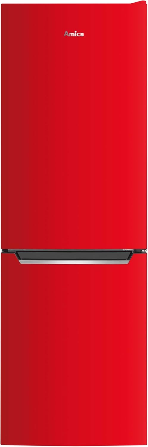 Amica AKG 3840 R Kühl-/Gefrierkombination/Doppeltürer / 144(H) x 47,4(B) / Rot/Weniger Abtauen dank FrostControl