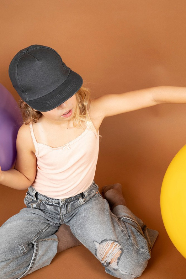 K-up KP147 - CASQUETTE ENFANT SNAPBACK - 5 PANNEAUX