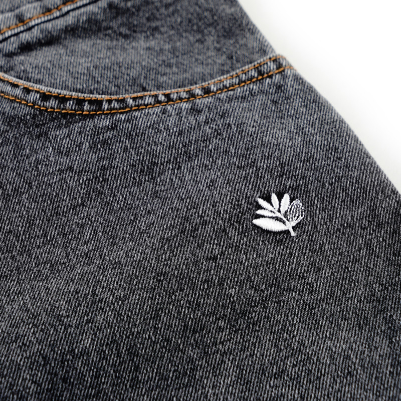 PANTALON OG - DENIM NOIR USÉ