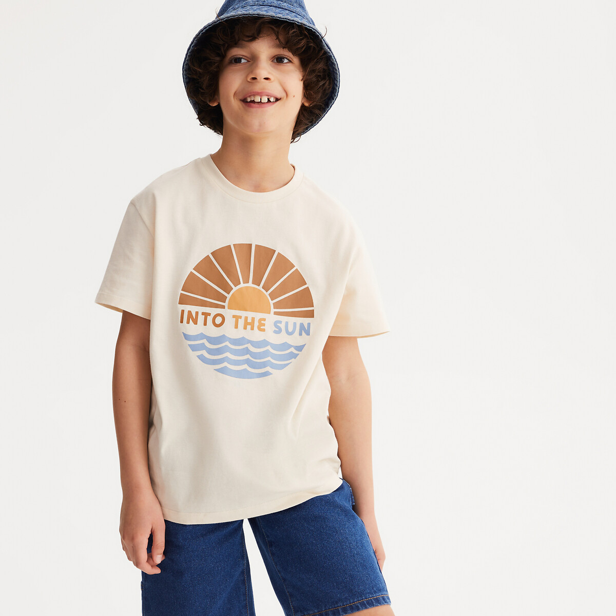 COLEÇÕES LA REDOUTE<br>Camiseta de manga curta estampada