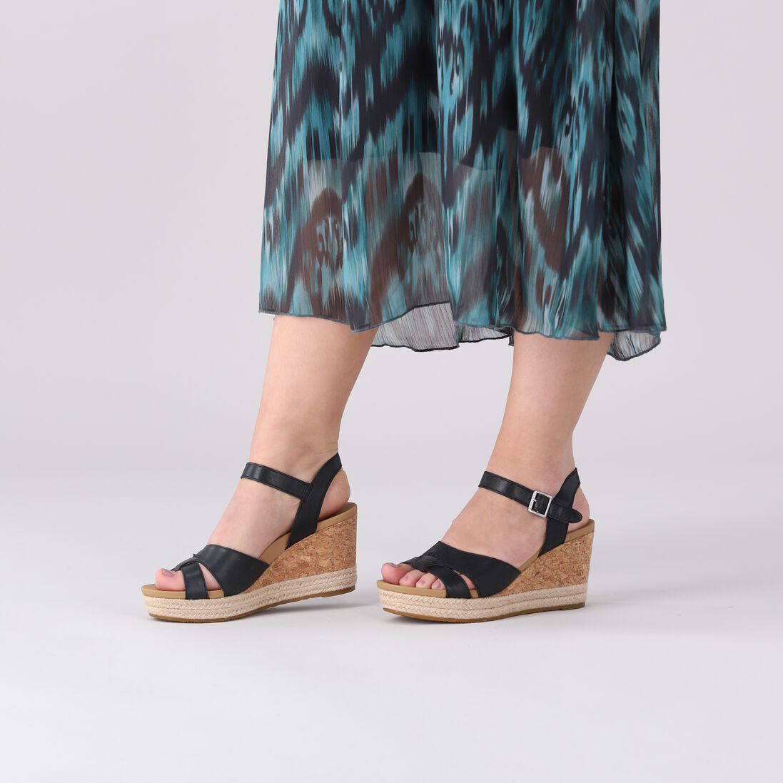 UGG zwarte ugg sandalen cloverdale