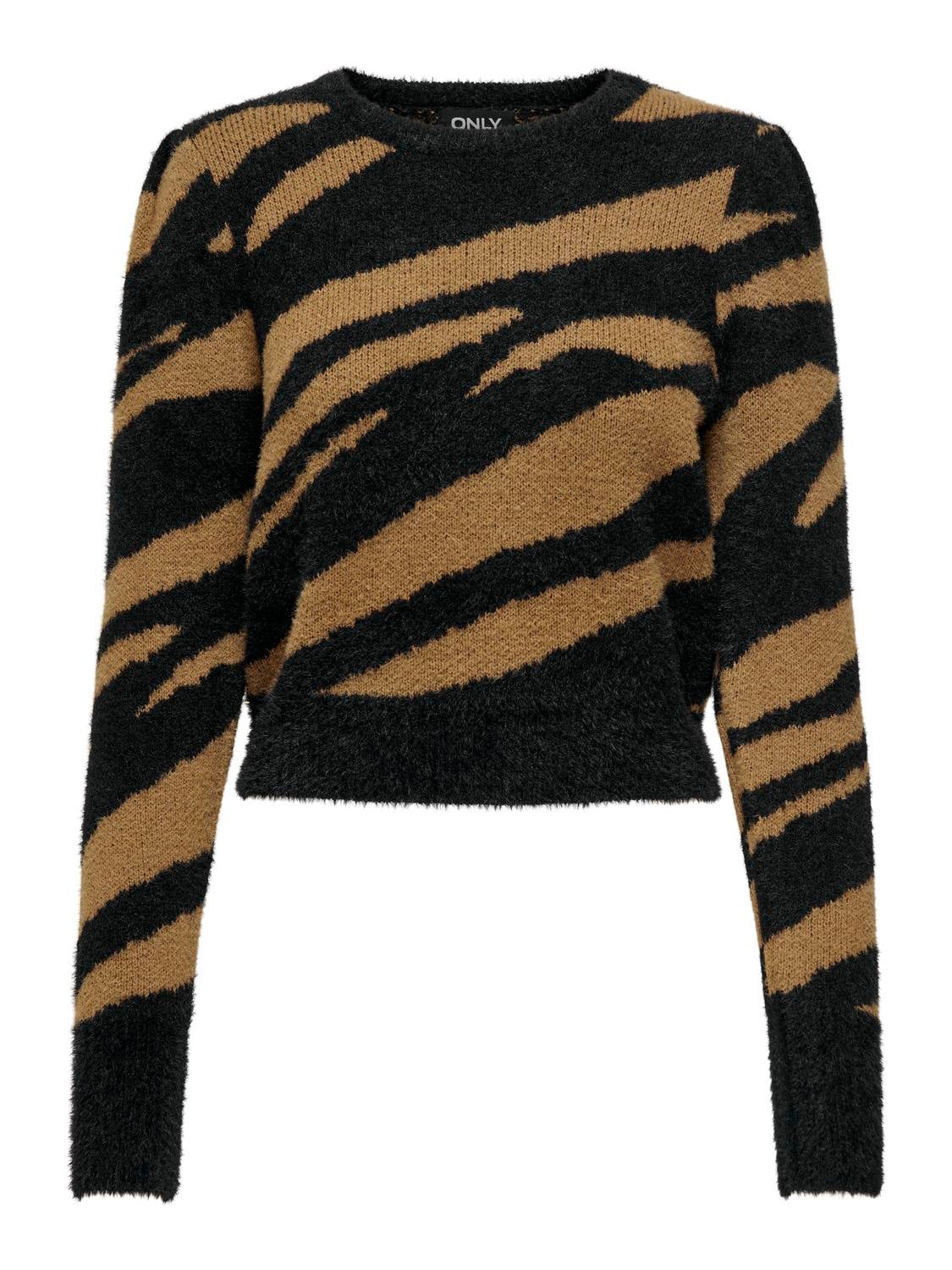 ONLELLA Strickpullover Black