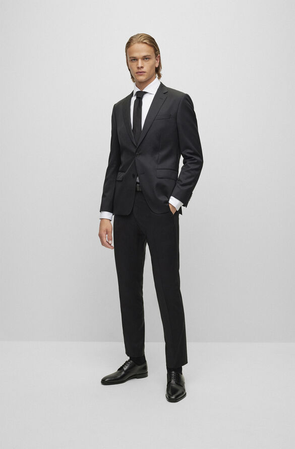 BOSS BOSS Men Business Clothing Jackets Sort