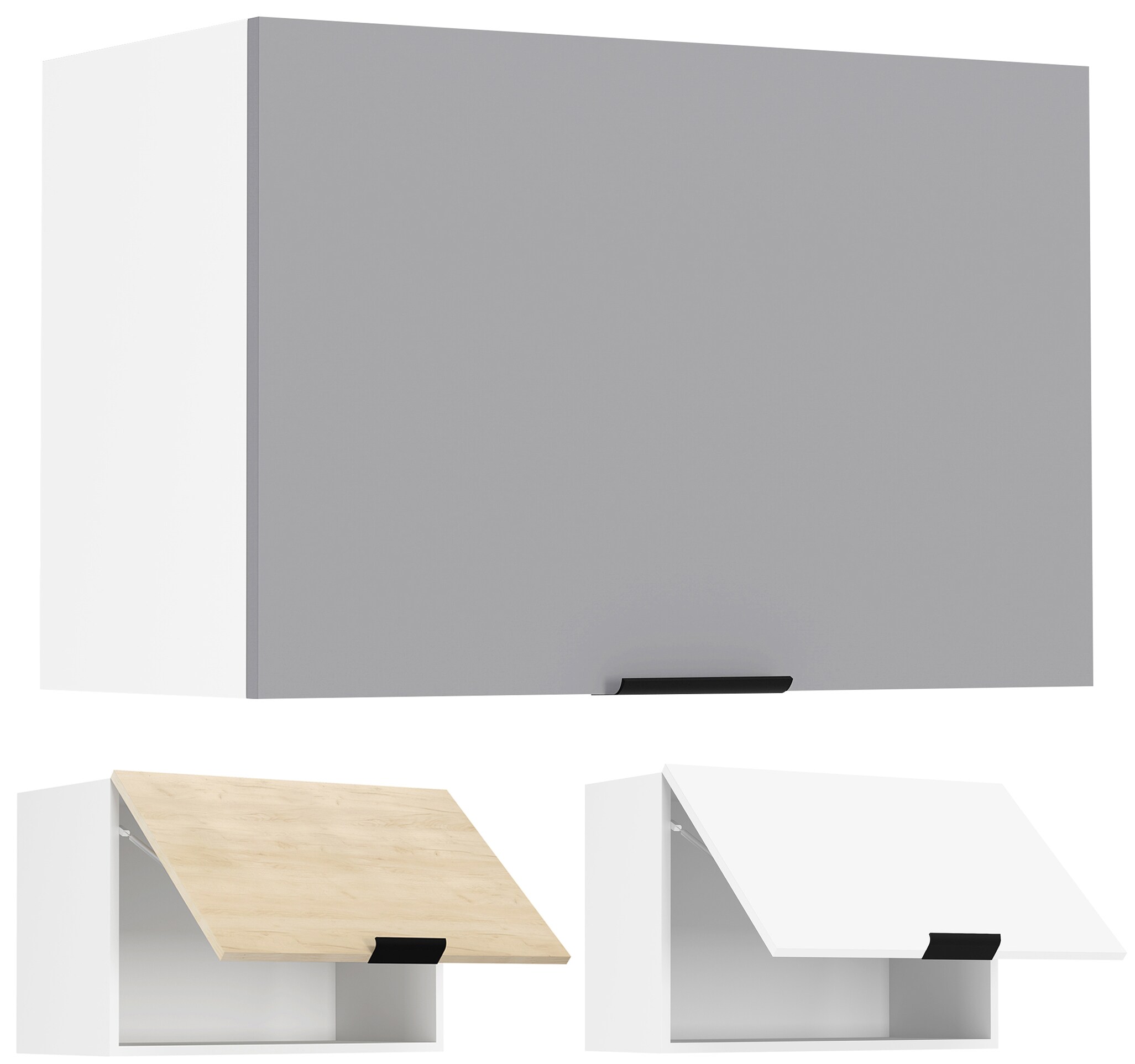 VCM Küchenschrank Breite 60 cm Klappschrank Hängeschrank Küche Dunstabzug Küchenmöbel Fasola