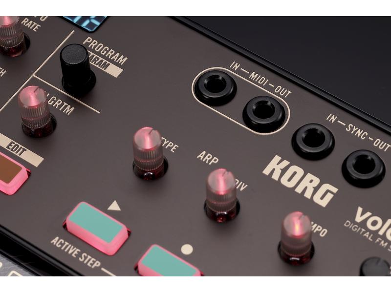 Korg Synthesizer Volca fm 2 Digitaler FM-Synthesizer der neusten Generation im Kompaktformat