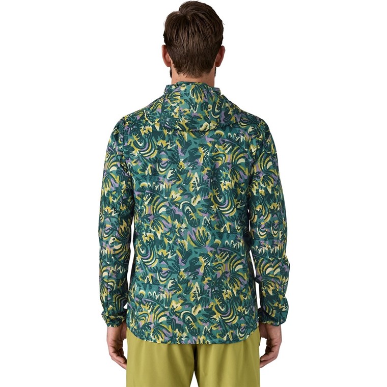Patagonia M's Houdini Jkt Wild Botanist: Wetland Blue