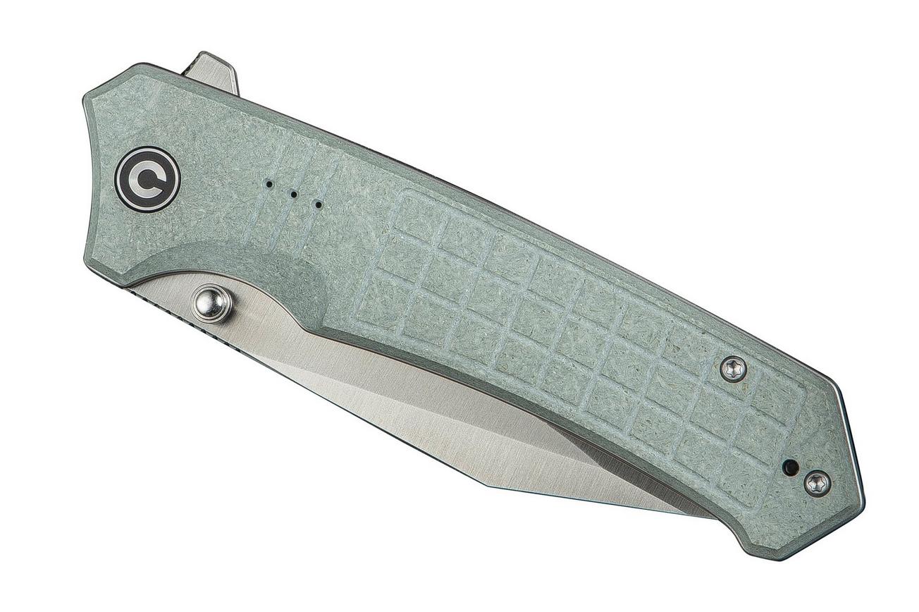 Civivi Tacticorix C23055-3 Satin Nitro-V, Grey Shredded G10, zakmes