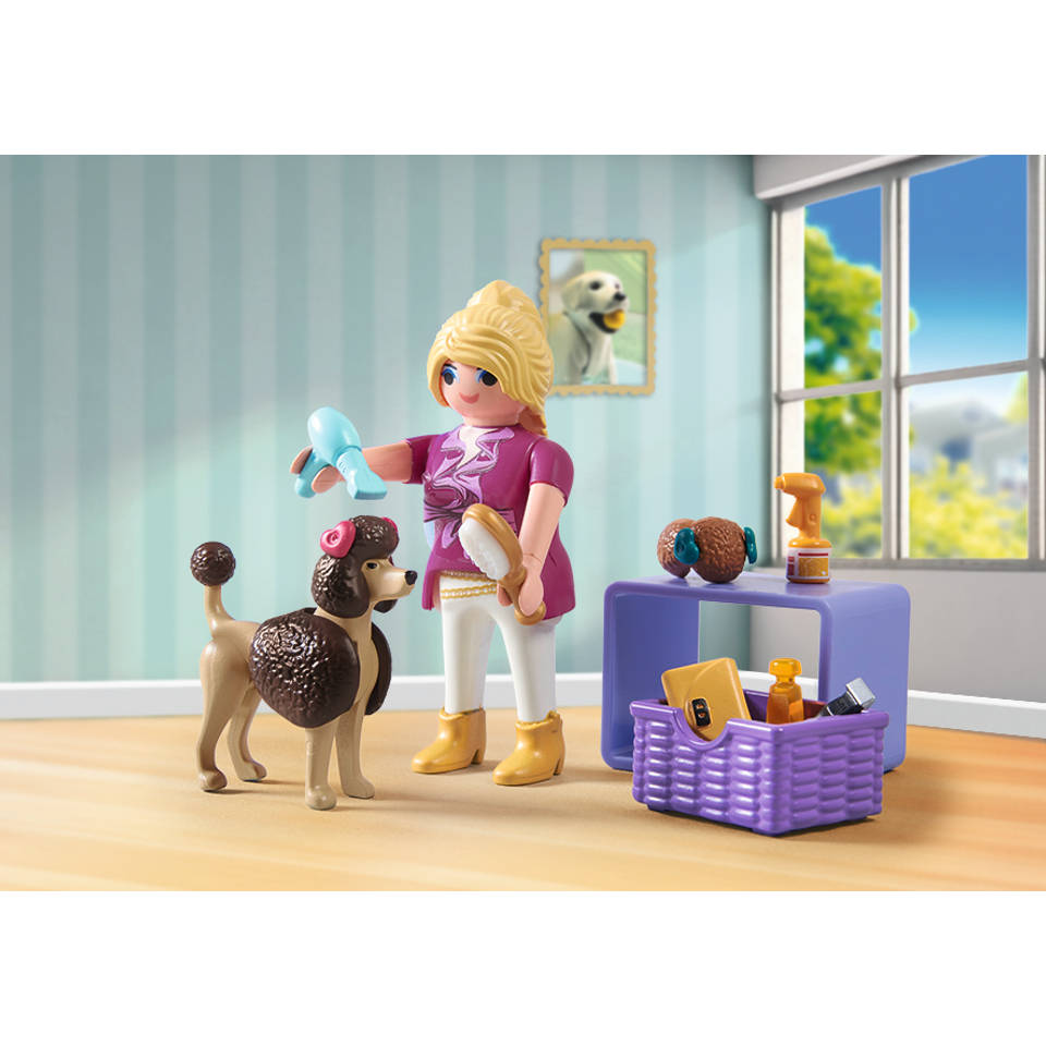 PLAYMOBIL My Life hondentrimmer 71747