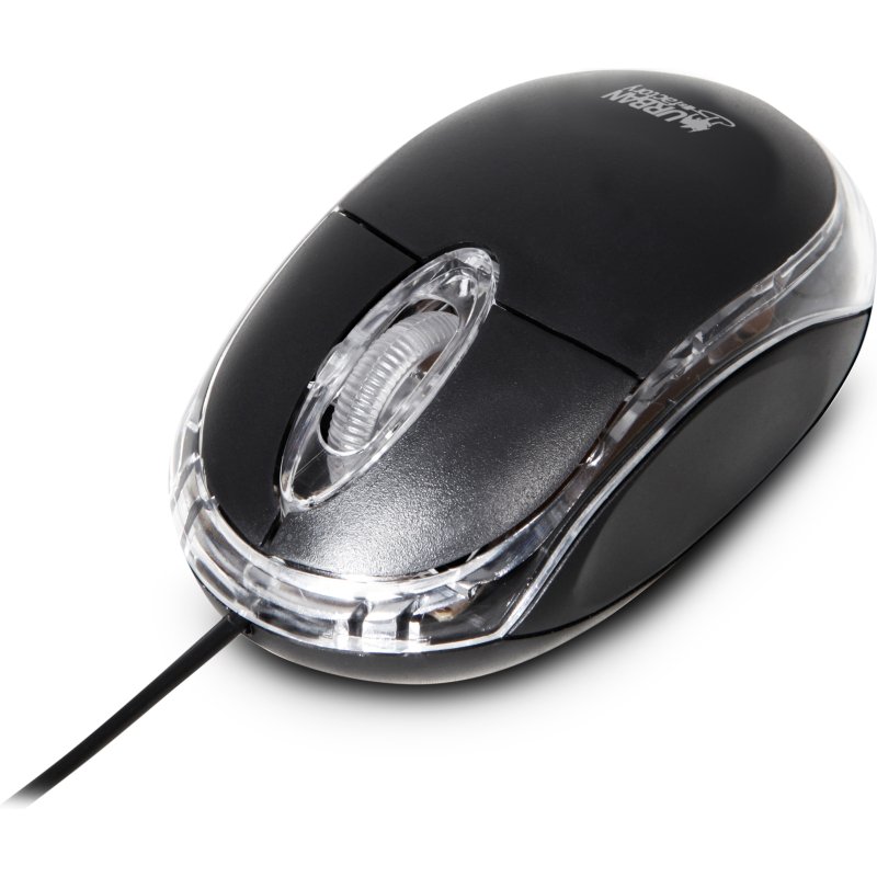 Urban Factory BDM02UF souris Ambidextre USB Type-A Optique 800 DPI