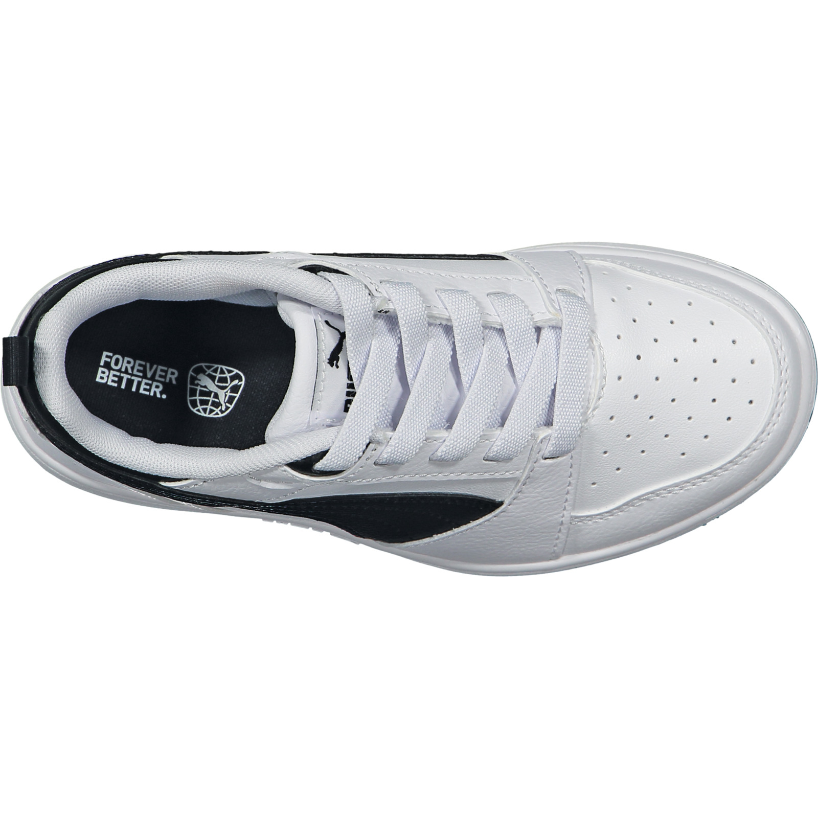 Puma Rebound V6 Lo Jr Kids, 31, weiss