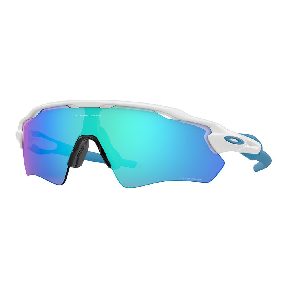 Oakley RADAR EV PATH - Lunettes de soleil polished white/prizm sapphire