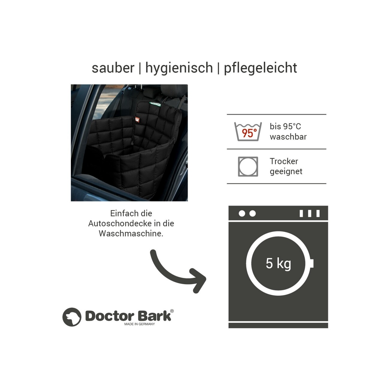 Doctor Bark 1 Sitz Autodecke