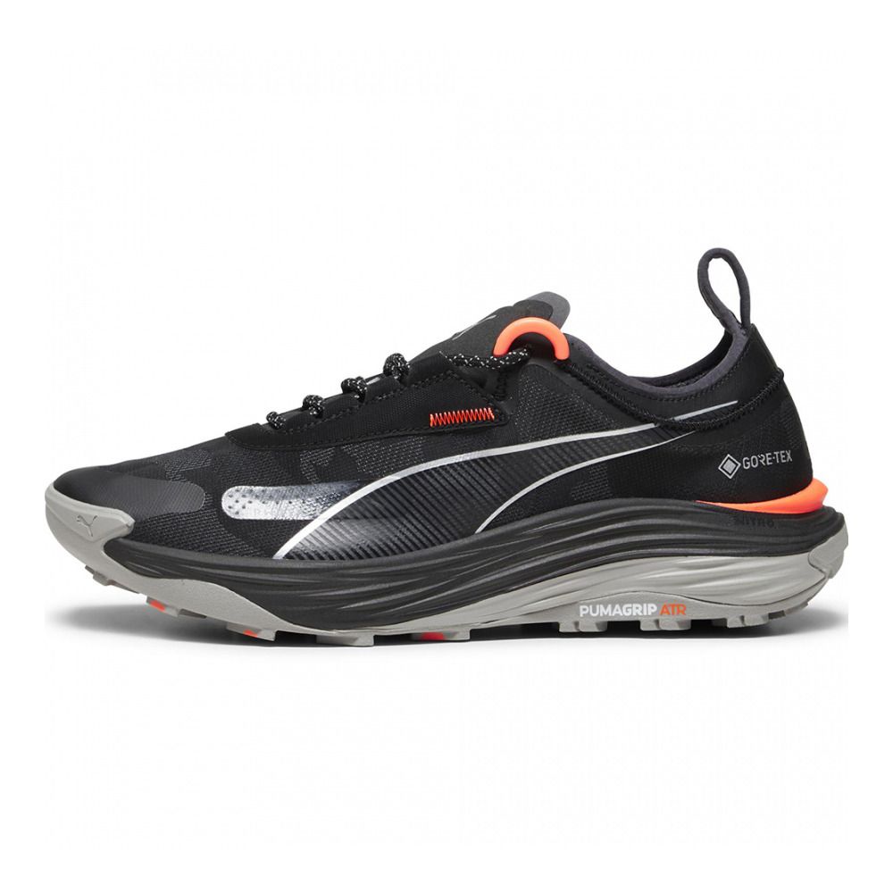 Puma VOYAGE NITRO 3 GTX - Chaussures trail Homme puma black/neon sun