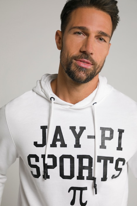 JAY-PI Hoodie, Kapuze, JAY PI Print, Flammjersey