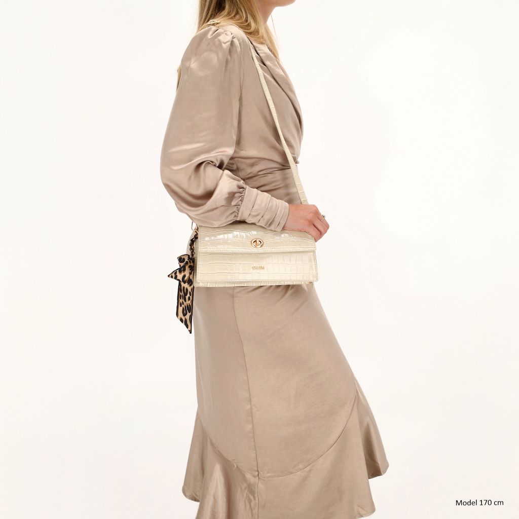 Charm London Knightsbridge Schoudertas Overslag Beige