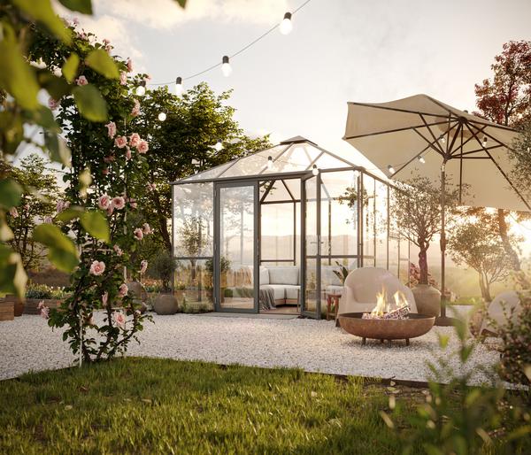 KGT Gewächshaus-Pavillon PaviLux 3 x 3 m