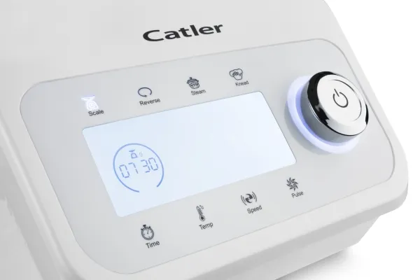 Catler TC 8010, 2,5 L, Rustfrit stål, Hvid, Dreje, Berøring, 0,95 m, 37 - 120 °C, Rustfrit stål