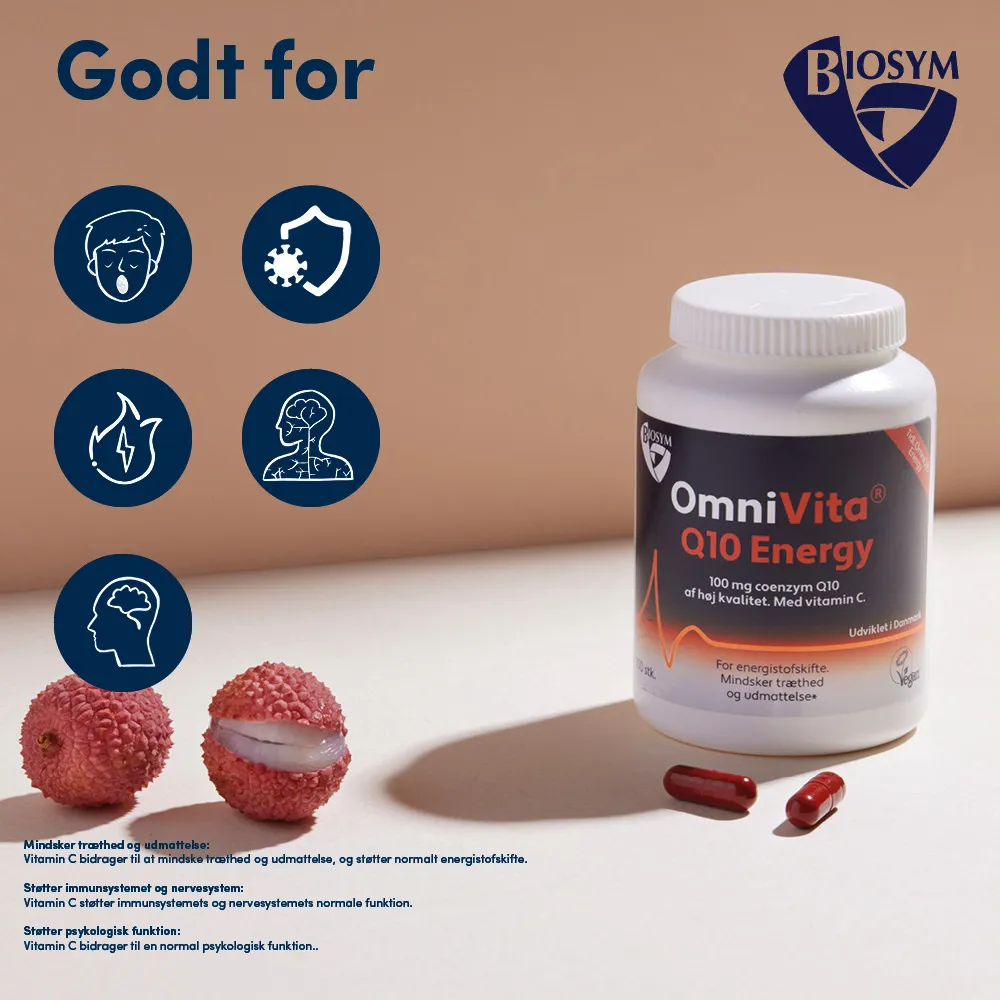 OmniVita Q10 Energy - 100 kaps.