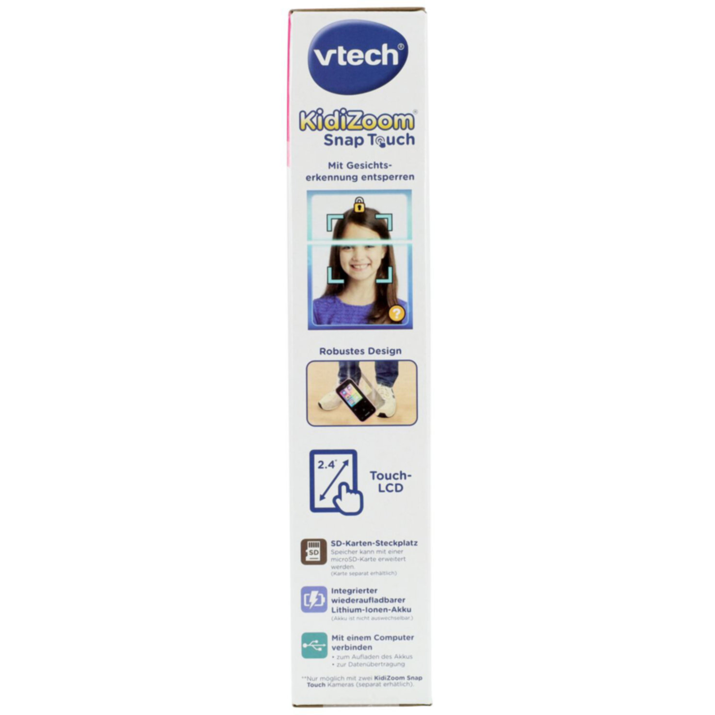 VTech KidiZoom Snap Touch pink (Deutsch)
