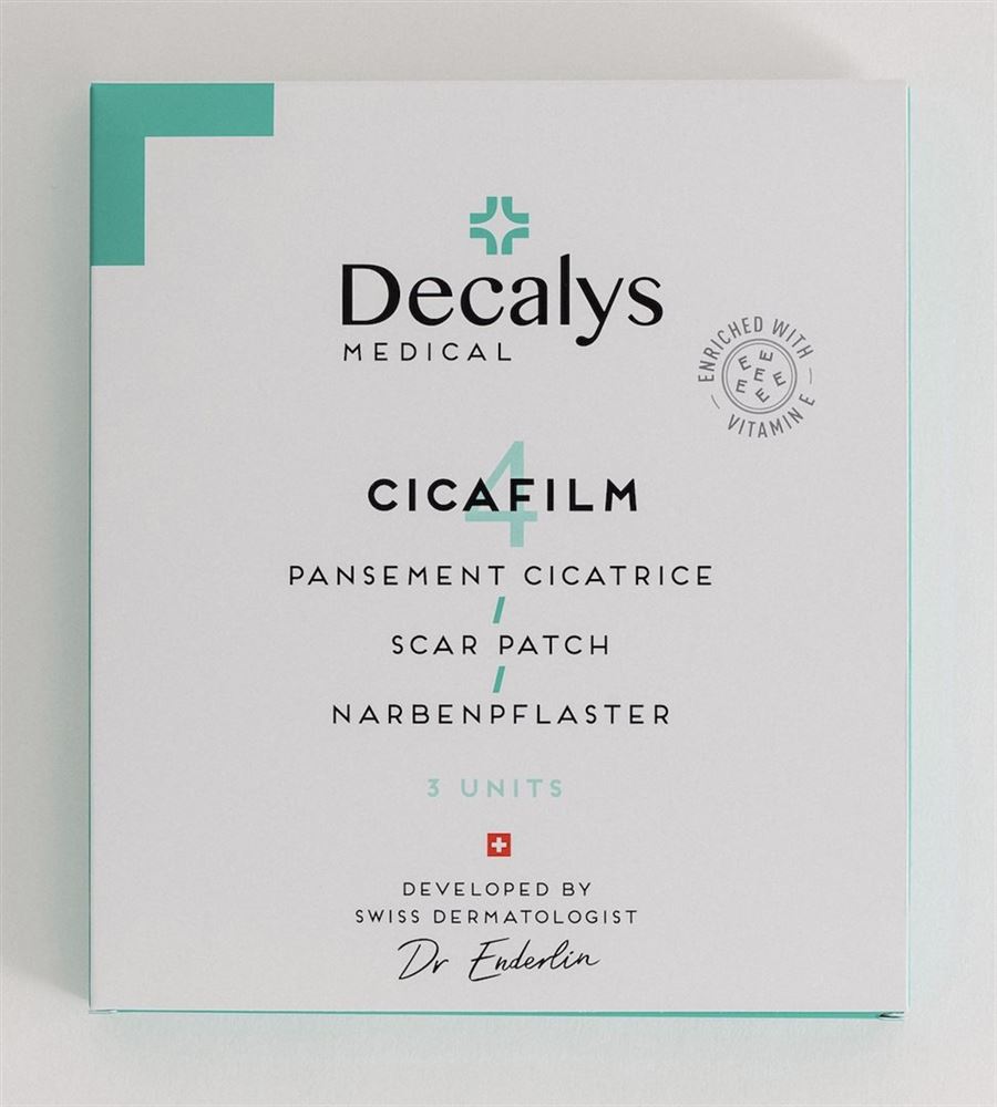 DECALYS Medical Cicafilm Narbenpflaster 10x15cm Btl 3 Stk