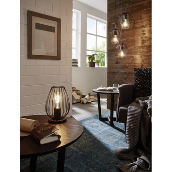 EGLO Newtown tafellamp zwart