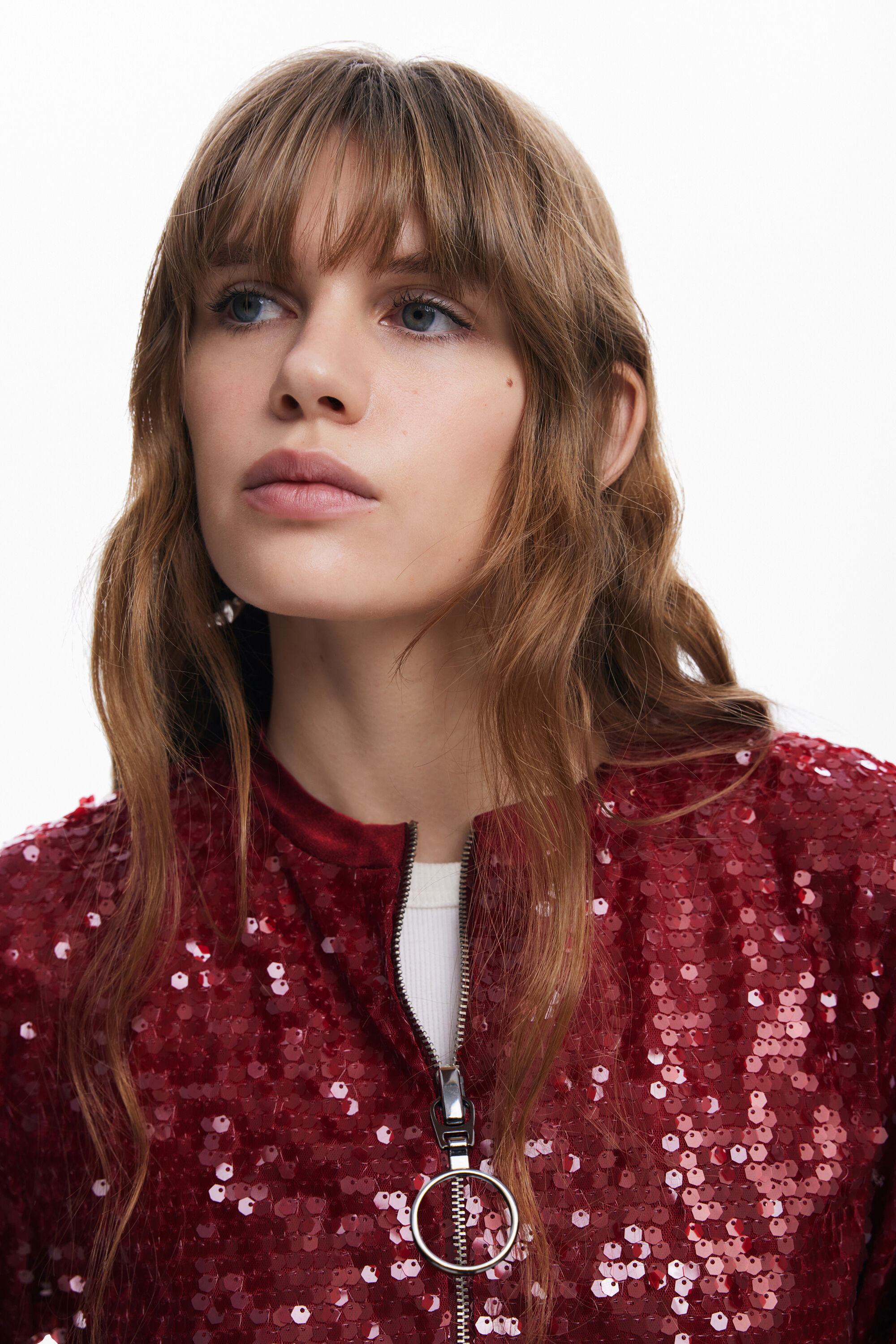 Chaqueta Bomber brilhantes