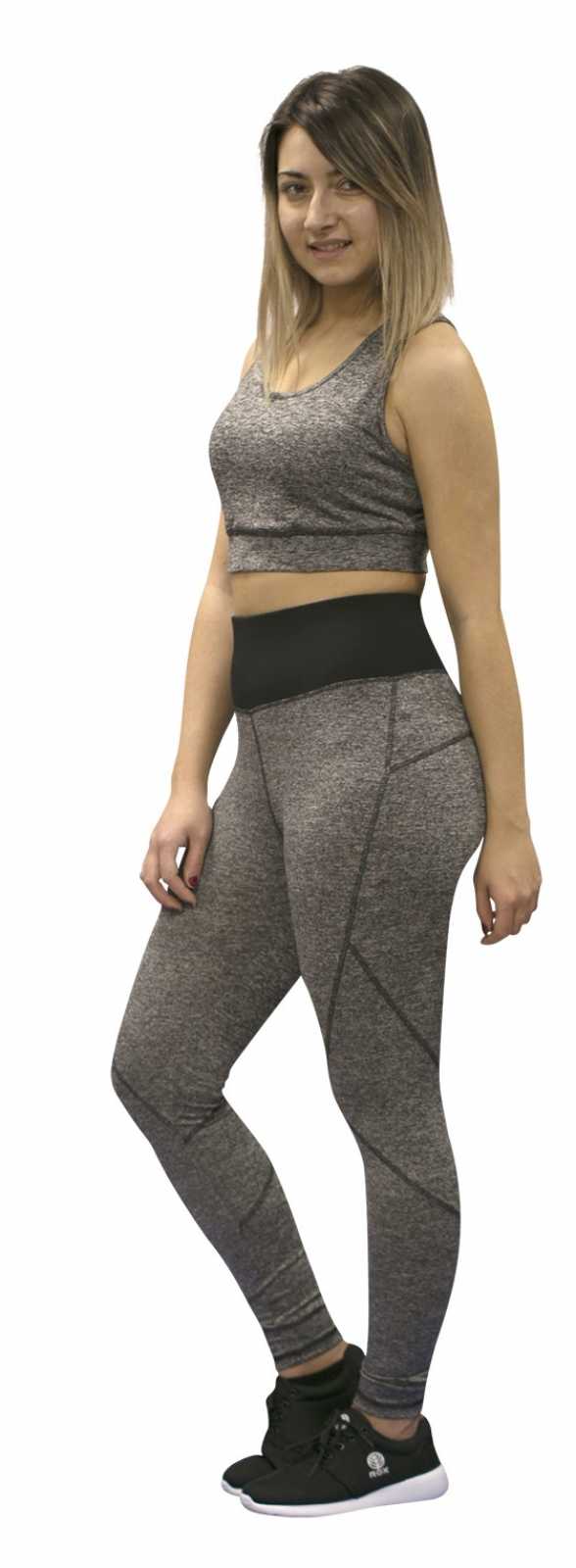 Leggings Softee Fit Alexia Gris Vigore