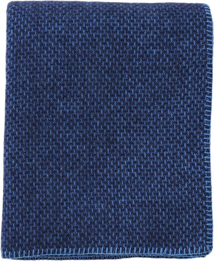 Klippan Uldplaid Domino dress blue