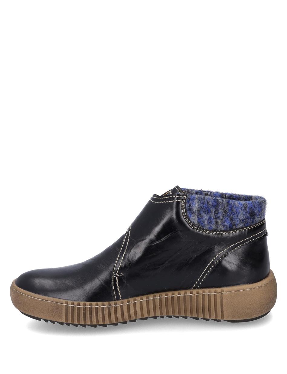 Stiefelette Maren 25, schwarz-kombi