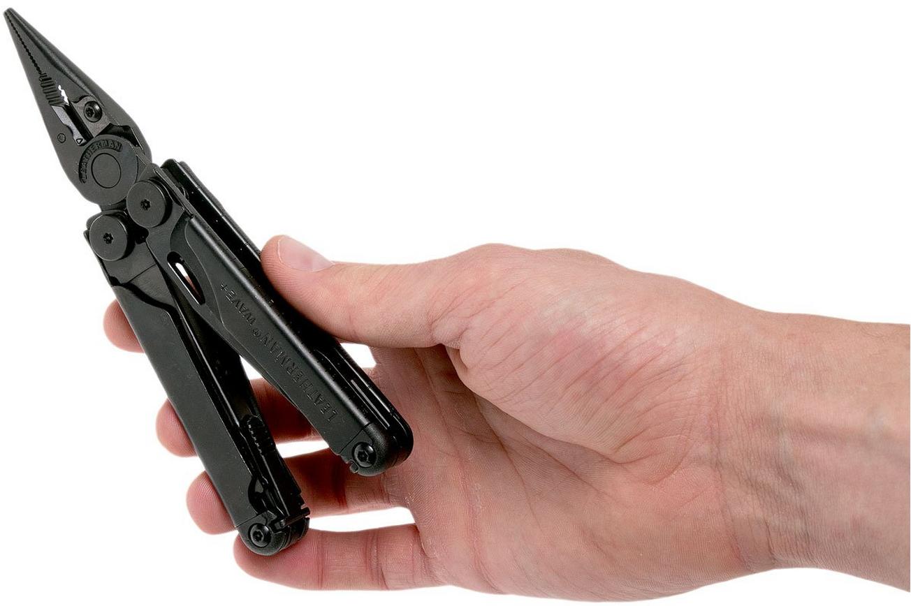 Leatherman Wave Plus multitool zwart, nylon foedraal