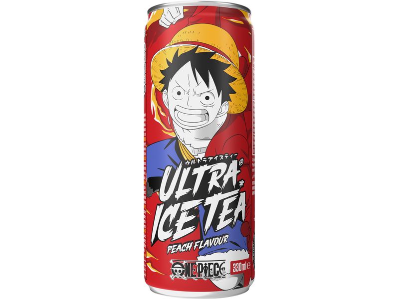 Ultrapop Ice Tea One Piece Pfirsich 0.33 l Erfrischender Pfirsich-Eistee