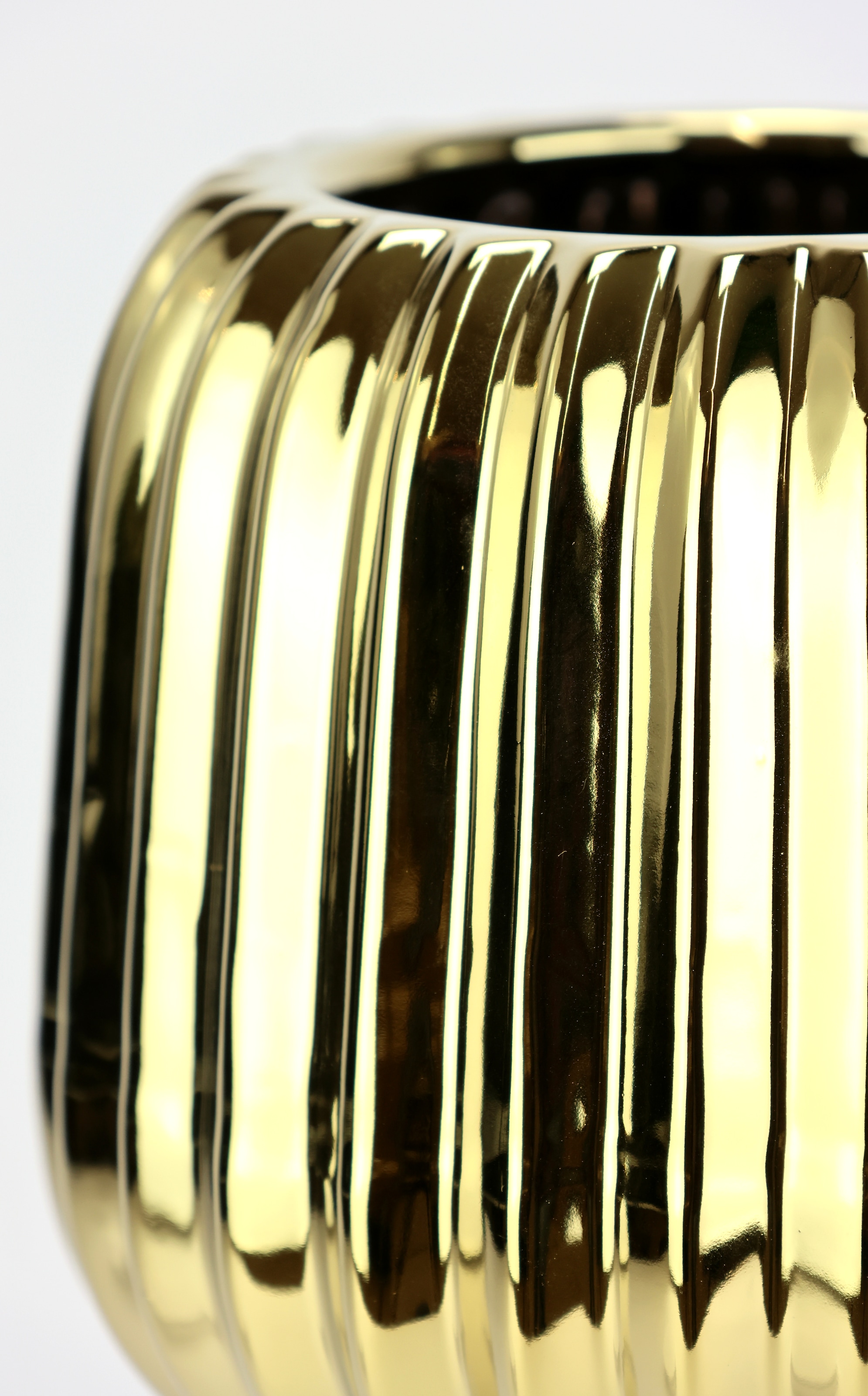 I.GE.A. Dekovase »Vase aus Keramik« Dekovase Blumenvase Modern für Tischdeko Tischvase Deko Trockenblume