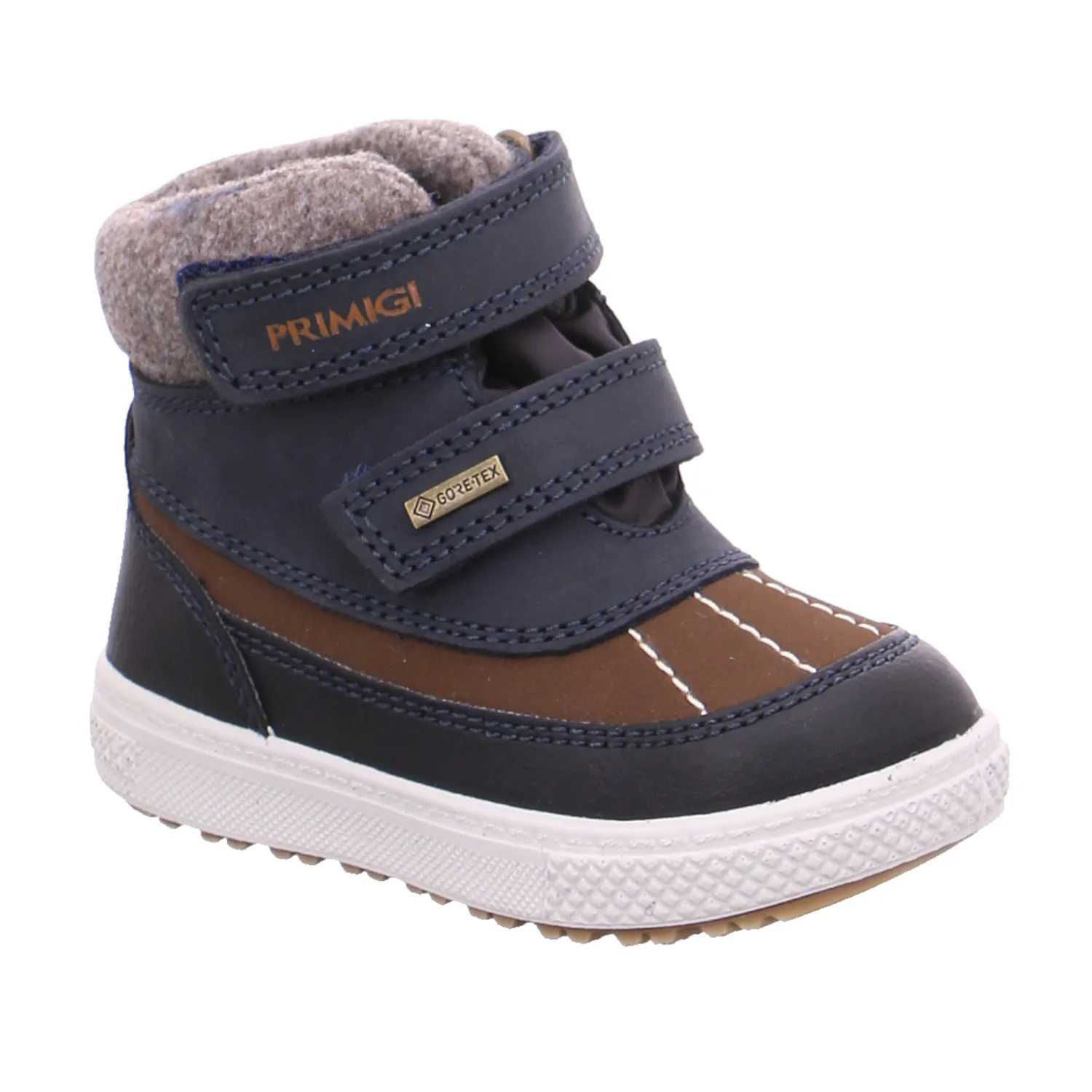 PRIMIGI Kleinkinder-Winter-Bottine Braun Leder  Boot